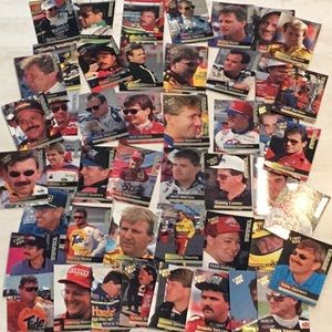 Traks First Run Cards 1995 Race Cars Drivers Nascar Racing Gordon Andretti 45